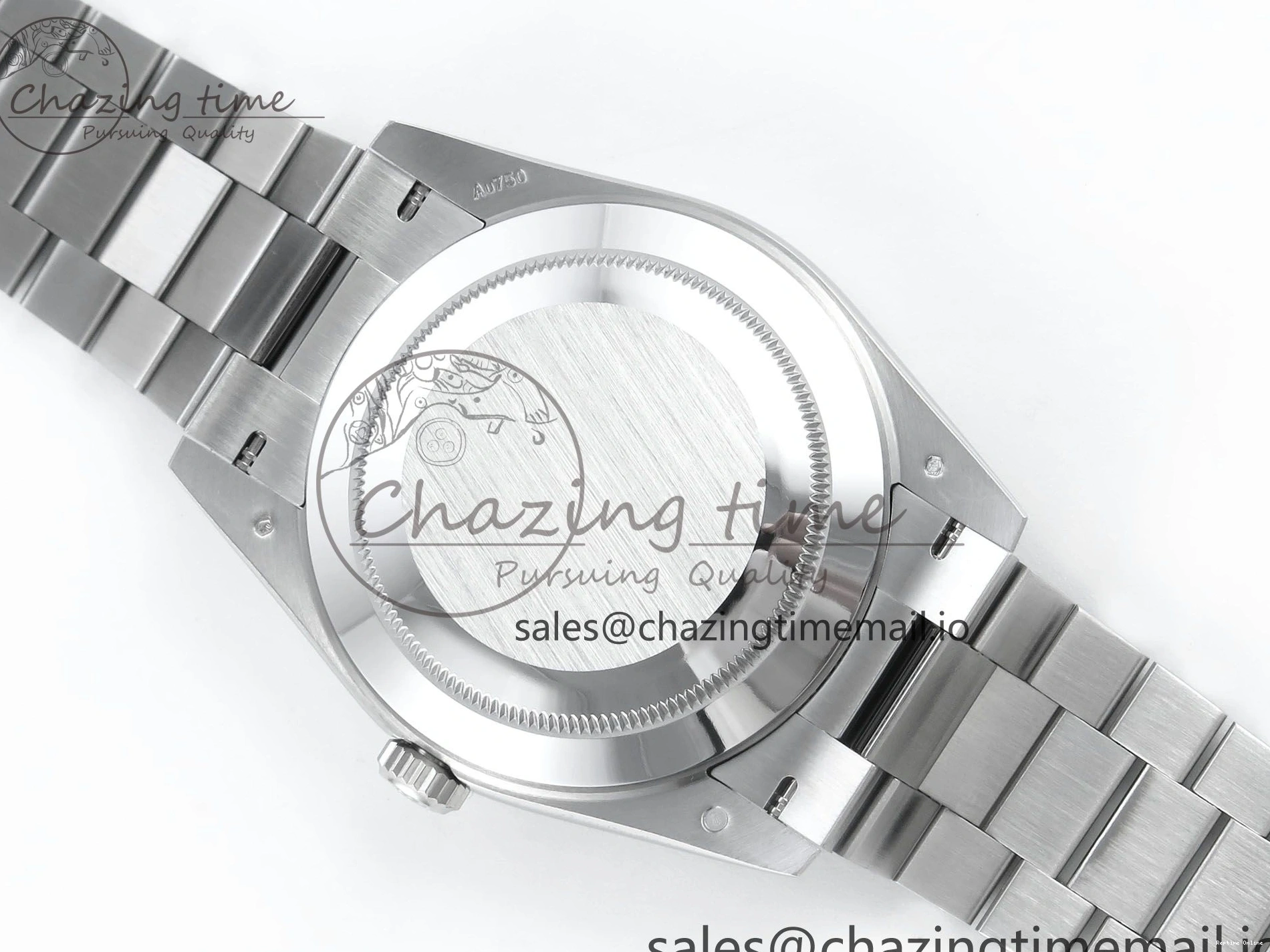 0123 OnTrend Day Date 40 SS 228239 Noob 1:1 Best Edition Black Crystal Dial on President Bracelet A2836 (Gain Weight) 807